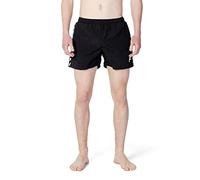 FILA Segrate Beach Shorts Pantaloncini da Spiaggia, Nero, M Uomo