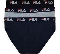 FILA Set 3 Slip Cotone Bielastico Uomo Comfort e Stile Moda Egidio (IT, Testo, M, Regular, Regular, Assortito)