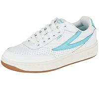 Fila Sevaro Wmn, Scarpe da Ginnastica Donna, White Blue Radiance, 40 EU