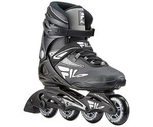 FILA SKATES 010619120 LEGACY COMP Pattino in linea UOMO BLACK/GREY Taglia 39