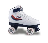 FILA SKATES Ace, Pattino in Linea Unisex, White/Blue/Red, 38