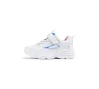 Fila Skye V Kids Sneaker, White-Purple Iridescent, 34 EU, Bianco Viola Iridescent, 34 EU