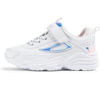 Fila Skype sneakers in ecopelle da bambina con laccio elastico e strappo