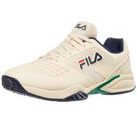 Fila Sneaker da uomo Axilus 2 Energized, Ecru/Blu Navy/Verde Oltremare, 47 EU