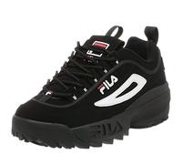Fila Strada Disruptor da Uomo, Nero (Black/White/Vin Red), 41.5 EU