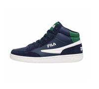 FILA Sneaker Unisex per Bambini Crew Mid Teens, Fila Verde Marino Verdant, 37 EU