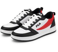 FILA Rega Nf Teens, Scarpe da Ginnastica, Black Red, 37 EU