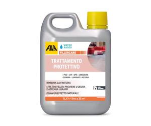 FILA Solutions FILLERCARE Protettivo Laminato PVC e Plastica - 1L | Formulazione rigenerante per pavimenti in laminato o PVC, attenua i graffi e allunga la vita del materiale