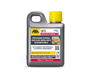 FILA Solutions MP90 ECO XTREME Antimacchia Marmo Granito Gres - 375ml | Scudo protettivo adatto al contatto alimentare che scherma da liquidi macchianti e semplifica la rimozione dei graffiti
