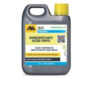 FILA Solutions PHZERO Disincrostante Acido Forte Gres Sanitari - 1L | Detergente acido concentrato per eliminare residui cementizi tenaci e calcare dopo la posa, senza sviluppare fumi tossici