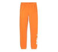 FILA SONGE Classic Logo Sweat Pantaloni Eleganti da Uomo, Celosia Orange, 170/176 Ragazzi Unisex
