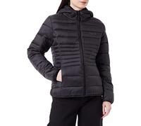 FILA Squille-Giacca Leggera con Cappuccio, Nero, S Donna