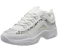 Fila Strada A wmn, Sneaker Donna, Bianco (White/Snake), 38 EU