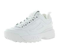 Fila Strada Disruptor - Scarpe da uomo, Bianco (Bianco/Bianco/Bianco), 43 EU