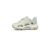 FILA Strada DREAMSTER CB Kids Sneaker, Antique White-Blue Glow, 29 EU, Bianco e Blu Antico, 29 EU