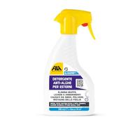 FILA Surface Care Solution ALGAENET, Detergente Anti-Alghe Pronto all'Uso per Esterni, Elimina Muffe Licheni e Annerimenti Causati da Smog nel Formato per Piccole superfici - 500ml