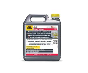 FILA Surface Care Solutions, FOB XTREME, Protettivo Antimacchia Traspirante ad Alta Performance, Blocca l'Assorbimento di Sostanze Oleose, Grasse (oli, sapone, shampoo), Colorate e Acqua, 5L