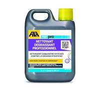 FILA Surface Care Solutions, PS87 PRO, Detergente Degrassante Professionale: Detergente concentrato Efficace contro il Grasso Stratifia, 1 L