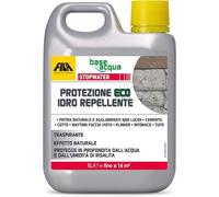 FILA Surface Care Solutions STOPWATER Protettivo Eco Idrorepellente ad Effetto Naturale, Traspirante ed Efficace Contro Gli Agenti Atmosferici, Incolore, 1 Litro
