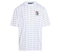 FILA T-Shirt Bianca Uomo Flat Print, bianco, M