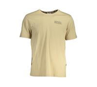 Fila, ,Tops ,Uomo ,Beige ,2XL T-shirt in cotone beige con stampa logo