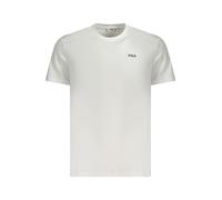 FILA Laas Regular Tee T-Shirt, Bianco, XL Uomo