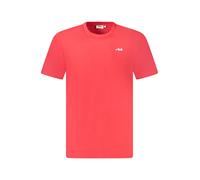 Fila Red Cotton Men T-Shirt - XL