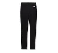 FILA Teens Antonella Logo Legging Leggings, Black, 158 Bambina