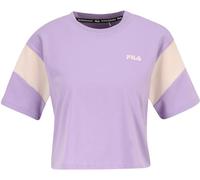 FILA TEMI Blocked Cropped Tee Maglietta Corta, Viola-Silver Peony, M da Donna