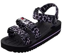 FILA Tomaia Sandal Teens, Sandali Bambine e ragazze, Fair Orchid Leopard, 37 EU