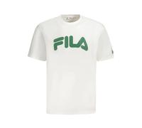 Fila, ,Tops ,Uomo ,Bianco ,2XL Cotton T-Shirt