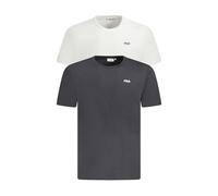 Fila, ,Tops ,Uomo ,Multicolore ,S Logo Magliette in Cotone Pack