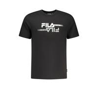 Fila, ,Tops ,Uomo ,Nero ,L Cotton T-Shirt