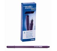 Fila Tratto Pen Metal Look Colore Bordeaux-Confezione da 12 Pezzi Penne con, Multicolore, 8000825018312