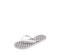 Fila Troy Logo Slipper, Mocassino Uomo, Bianco, 45 EU