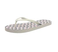 Fila Troy Logo Slipper Wmn, Mocassino Donna, Bianco, 39 EU