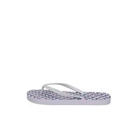 Fila Troy Logo Slipper Wmn, Mocassino Donna, Bianco, 41 EU