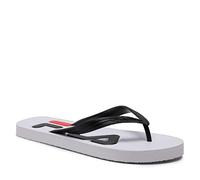 FILA Troy Slipper, Infradito Uomo, Multicolore (White/Black), 43 EU