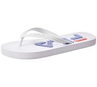 Fila Troy Slipper Teens, Sandalo, Unisex-Bambini e Ragazzi, White, 38 EU