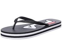 FILA Troy Zeppa Slipper Wmn, Infradito Donna, Nero, 40 EU