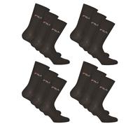 Fila Unisex Calzini, 12 Paio - Calze, Strada, Sport, Calzini Set, Logo (4x