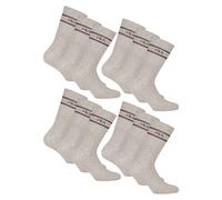 Fila Unisex Calzini 12 Paio - Strada, Sport, Lifestyle, Calzini Set, Strisce (4x
