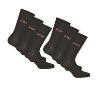Fila Unisex Calzini, 6 Paio - Calze, Strada, Sport, Calzini Set, Logo (2x 3er