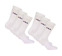 Fila Unisex Calzini, 6 Paio - Calze, Strada, Sport, Calzini Set, Logo (2x 3er