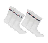 Fila Unisex Calzini 6 Paio - da Tennis, Crew Calzini, Spugna, Sport (2x3-Pac