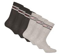 Fila Unisex Calzini, 6er Pacco - Calze, Strada, Lifesyle, Sport (2x 3 Paio)