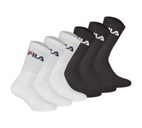 Fila Unisex Calzini, 6er Pacco - Crew Calzini, Spugna, Tennis, Sport (2x 3 Paio)