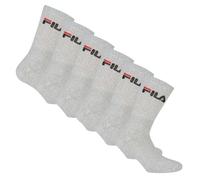 Fila Unisex Calzini, 6er Pacco - Crew Calzini, Spugna, Tennis, Sport (2x 3 Paio)