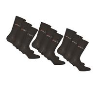 Fila Unisex Calzini, 9 Paio - Calze, Strada, Sport, Calzini Set, Logo (3x 3er