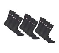 Fila Unisex Calzini, 9 Paio - Calze, Strada, Sport, Calzini Set, Logo (3x 3er